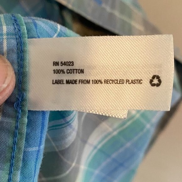 Gap Slim Fit Button-Down Long Sleeve Mens Shirt Size Large - Picture 5 of 5